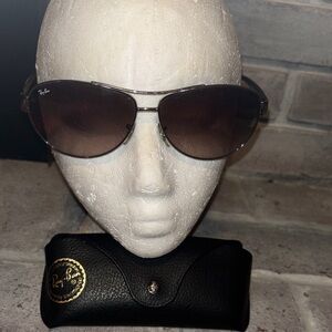 Ray-Ban Sunglasses chrome wire aviators vintage